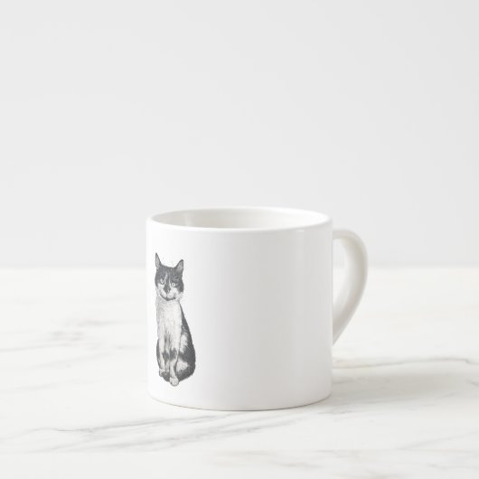 Ogie de kat espresso kop (Voorkant rechts)