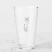 Ogie de kat glas (Achterkant)