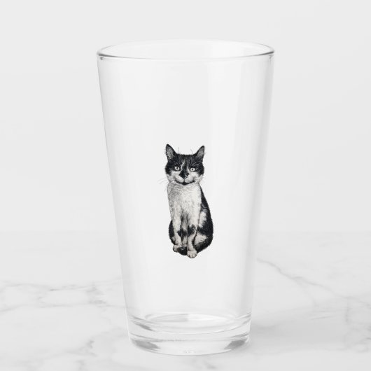 Ogie de kat glas (Voorkant)
