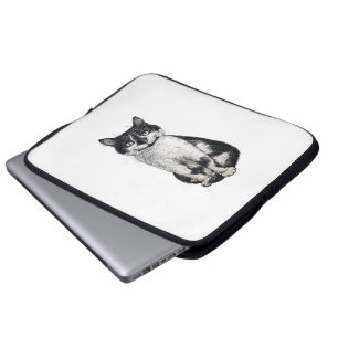 Ogie de kat laptop sleeve