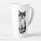 Ogie de kat latte mok (Rechterhoek)