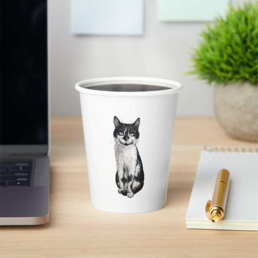 Ogie de kat papieren bekers (Insitu)
