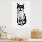 Ogie de kat poster (Keuken)