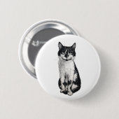 Ogie de kat ronde button 5,7 cm (Voorkant /achterkant)