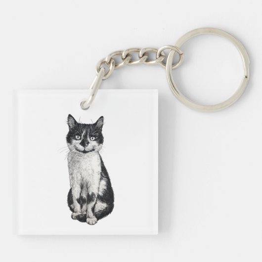 Ogie de kat sleutelhanger (Achterkant)