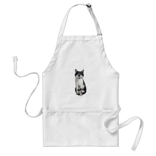 Ogie de kat standaard schort (Voorkant)