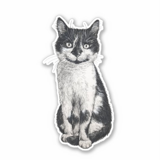 Ogie de kat sticker (Voorkant)