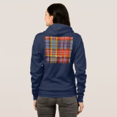 Ogilvie clan Pset Scottish tartan Hoodie (Achterkant volledig)