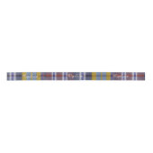 Ogilvie clan Pset Scottish tartan Satijnen Lint (Voorkant)
