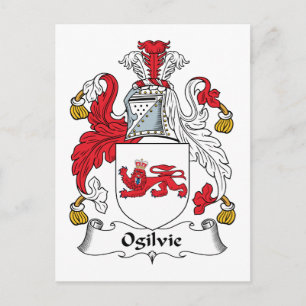 Ogilvie Family Crest Briefkaart