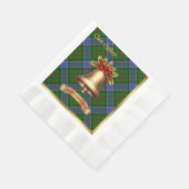 Ogilvie gepersonaliseerde Tartan kerst Servet (Hoek)