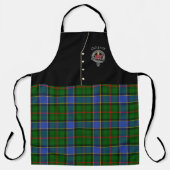 Ogilvie/Ogilvy Clan Badge & Tartan Kilt Schort (Voorkant)