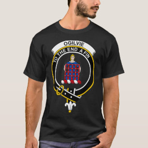 Ogilvie Ogilvy Crest Tartan Clan Scottish Clan 1 T-shirt