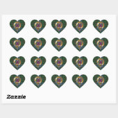 Ogilvie Tartan & Badge Hart Sticker (Vel)