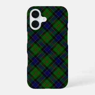Ogilvie tartan blauw groen geruit iPhone 16 hoesje