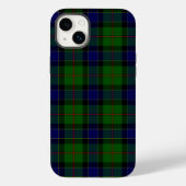 Ogilvie tartan blue green plaid Case-Mate iPhone case (Achterkant)
