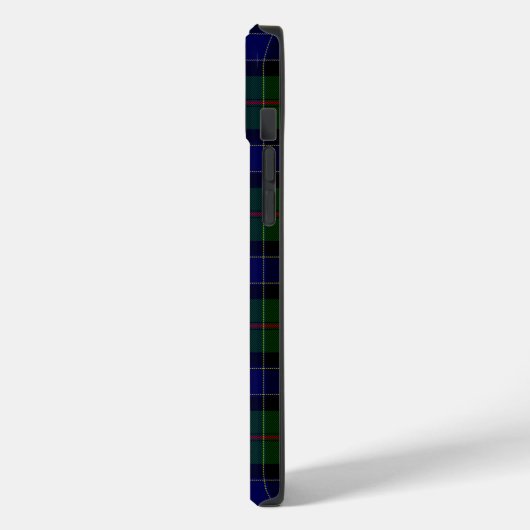 Ogilvie tartan blue green plaid Case-Mate iPhone case (Achterkant / Links)
