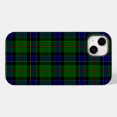 Ogilvie tartan blue green plaid Case-Mate iPhone case (Achterkant (horizontaal))