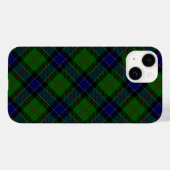 Ogilvie tartan blue green plaid Case-Mate iPhone case (Achterkant (horizontaal))