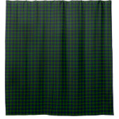 Ogilvie tartan blue green plaid douchegordijn (Voorkant)