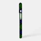 Ogilvie tartan blue green plaid iPhone 16 hoesje (Linkerkant)