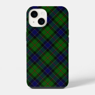 Ogilvie tartan blue green plaid iPhone 14 hoesje