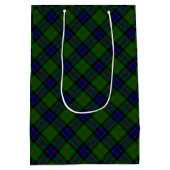 Ogilvie tartan blue green plaid medium cadeauzakje (Achterkant)
