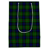 Ogilvie tartan blue green plaid medium cadeauzakje (Achterkant)