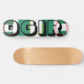 OGIR JMT NIGERIA 8 1/4" Skateboard Deck (Horizontaal)