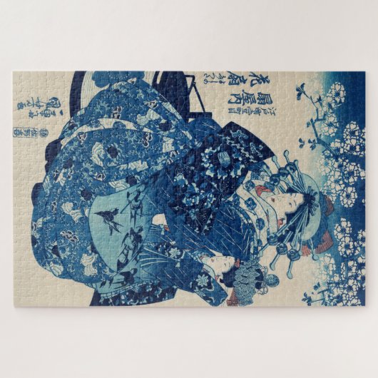 Ogiya Uchi Hanaogi Legpuzzel (Horizontaal)