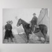 Oglala Chief "Rocky Beer" met White Poster (Voorkant)