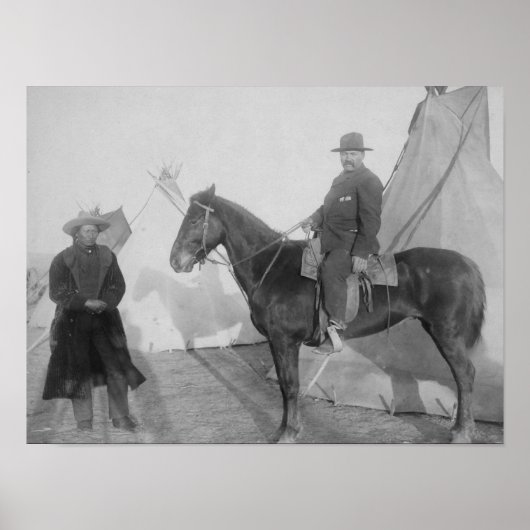 Oglala Chief "Rocky Beer" met White Poster (Voorkant)