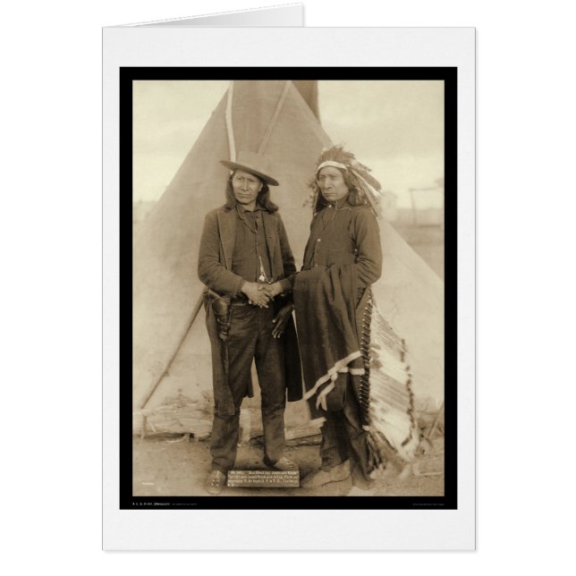 Oglala Chiefs Red Cloud & American Horse SD 1891 (Voorkant)