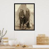 Oglala Chiefs Red Cloud & American Horse SD 1891 Poster (Keuken)