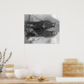 Oglala Chiefs "Red Cloud" en "American Horse" Poster (Keuken)