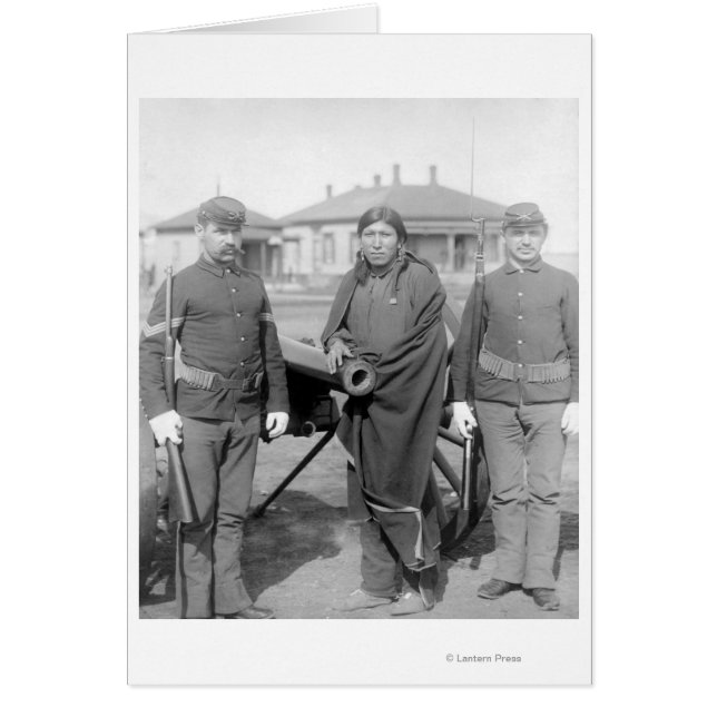 Oglala Indian Plenty Horses (Voorkant)