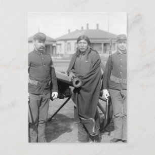 Oglala Indian Plenty Horses Briefkaart