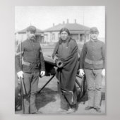 Oglala Indian Plenty Horses Poster (Voorkant)