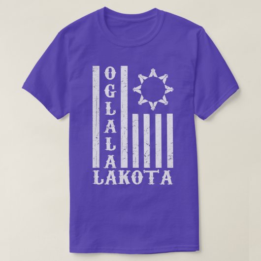 Oglala Lakota 1 T-shirt (Design voorkant)