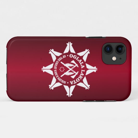 Oglala Lakota Case-Mate iPhone Case (Achterkant (horizontaal))