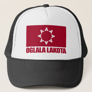 Oglala Lakota Flag Trucker Pet