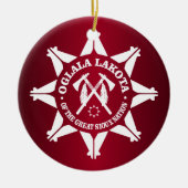 Oglala Lakota Keramisch Ornament (Voorkant)