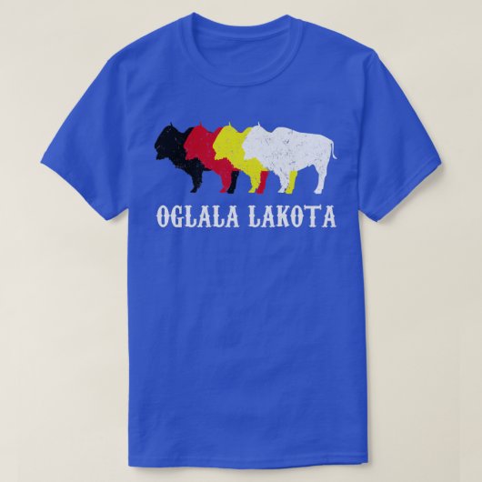 Oglala Lakota Sioux 1 T-shirt (Design voorkant)