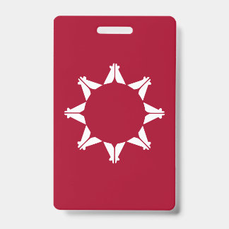 Oglala Lakota Sioux-vlag Badge