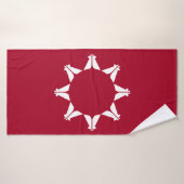 Oglala Lakota Sioux-vlag Badhanddoek (Badhanddoek)
