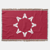 Oglala Lakota Sioux-vlag Deken (Voorkant)