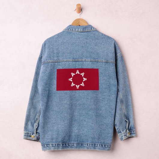 Oglala Lakota Sioux-vlag Denim Jacket (Hangar)