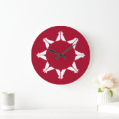 Oglala Lakota Sioux-vlag Grote Klok (Huis)