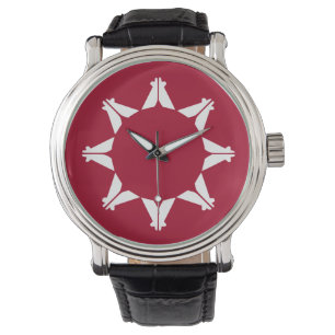 Oglala Lakota Sioux-vlag Horloge
