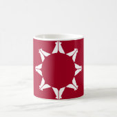 Oglala Lakota Sioux-vlag Koffiemok (Center)